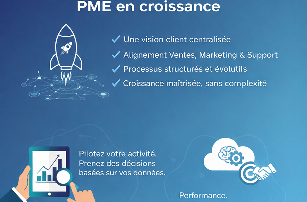 Pourquoi Zoho CRM est un choix stratégique pour les PME en croissance