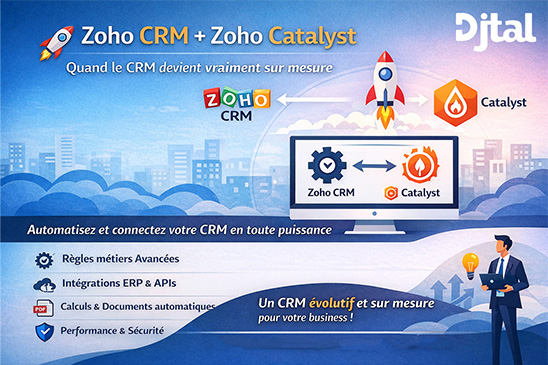 Digitalisation des processus métiers avec Zoho : de la fragmentation à l’automatisation intelligente
