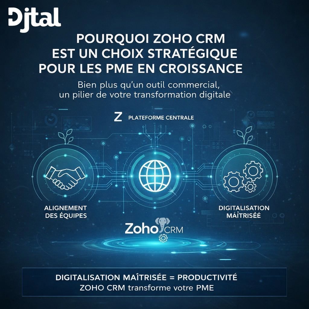 Pourquoi Zoho CRM est un choix stratégique pour les PME en croissance